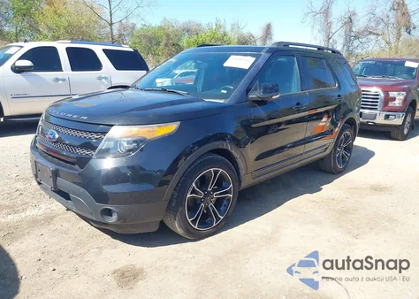 2015 Ford Explorer Sport from USA, damaged, VIN 1FM5K8GT8FGC36082